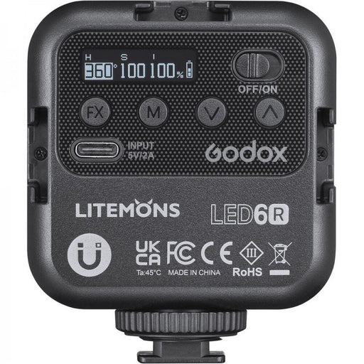 EAN 6952344221587 - Godox LED6R flash fotográfico Flash de videocámara Negro imagen 2