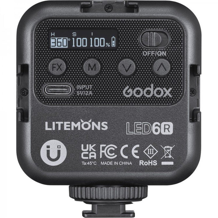 EAN 6952344221587 - Godox LED6R flash fotográfico Flash de videocámara Negro imagen 2