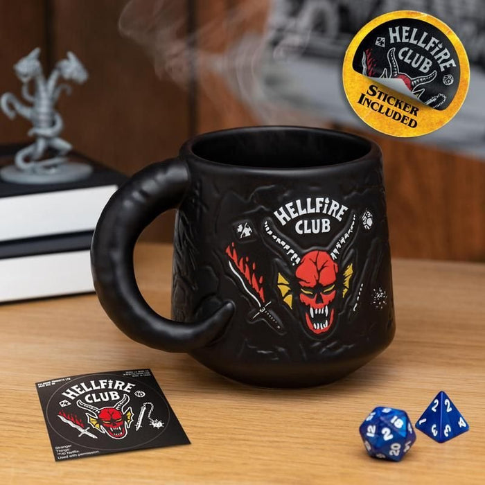 EAN 5055964791209 - Paladone Hellfire Club Demon Embossed Mug tazón Negro Universal 1 pieza(s) imagen 4