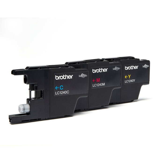 EAN 5014047562372 - Brother LC1240RBWBPDR cartucho de tinta 3 pieza(s) Original Cian, Magenta, Amarillo imagen 3