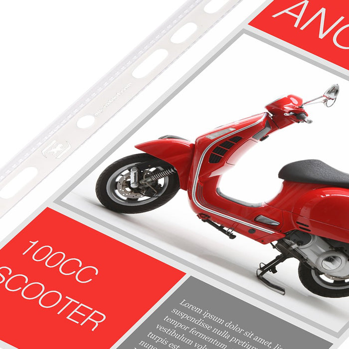 EAN 3045050123580 - Oxford 400025671 protector de hojas 150 x 210 mm (A5) Polipropileno (PP) 100 pieza(s) imagen 4