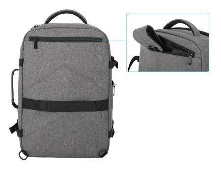 EAN 0766623440370 - Manhattan 440370 maletines para portátil 43,9 cm (17.3") Mochila Gris imagen 2