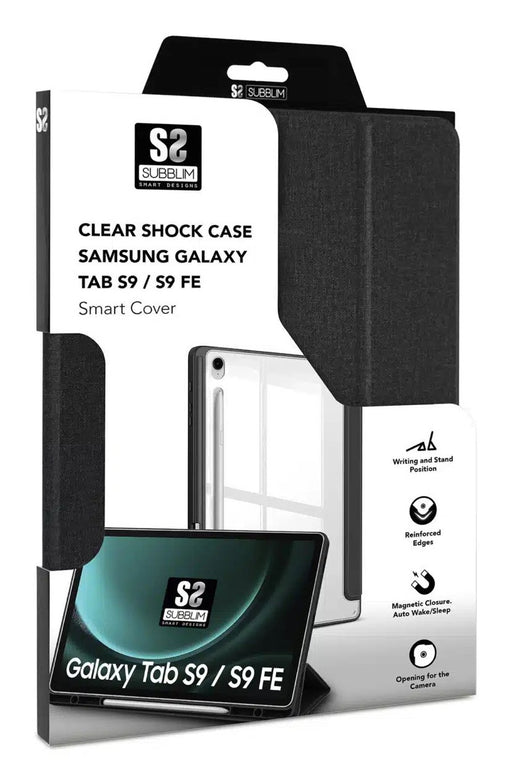 EAN 8436586742973 - SUBBLIM SUBCST-5SC500 funda para tablet 27,7 cm (10.9") Folio Negro, Transparente imagen 2