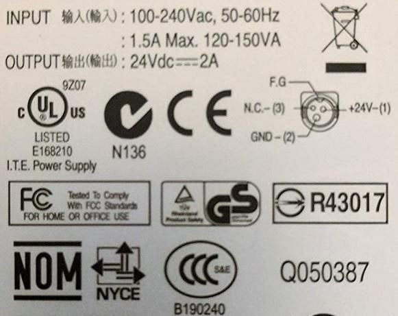 EAN 5706998550064 - CoreParts MBXPOS-AC0001 adaptador e inversor de corriente Interior 50 W Negro imagen 2