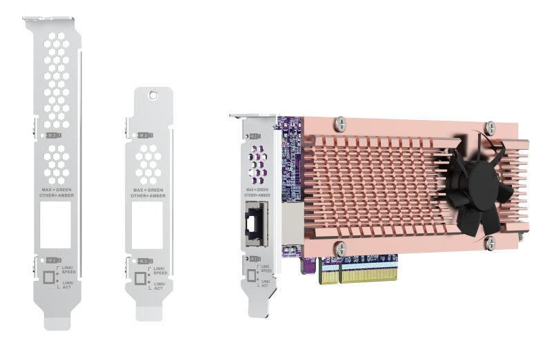 EAN 4711103080054 - QNAP Card QM2 tarjeta y adaptador de interfaz Interno PCIe, RJ-45 imagen 3