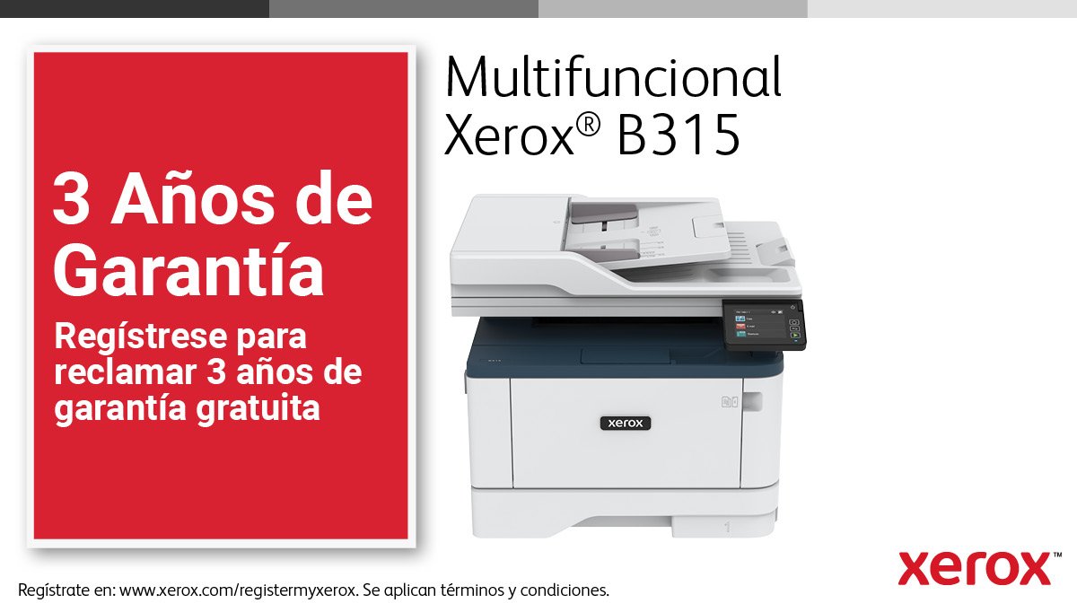 EAN 0095205069396 - Xerox B315V_DNI impresora multifunción Laser 2400 x 2400 DPI Wifi imagen 13