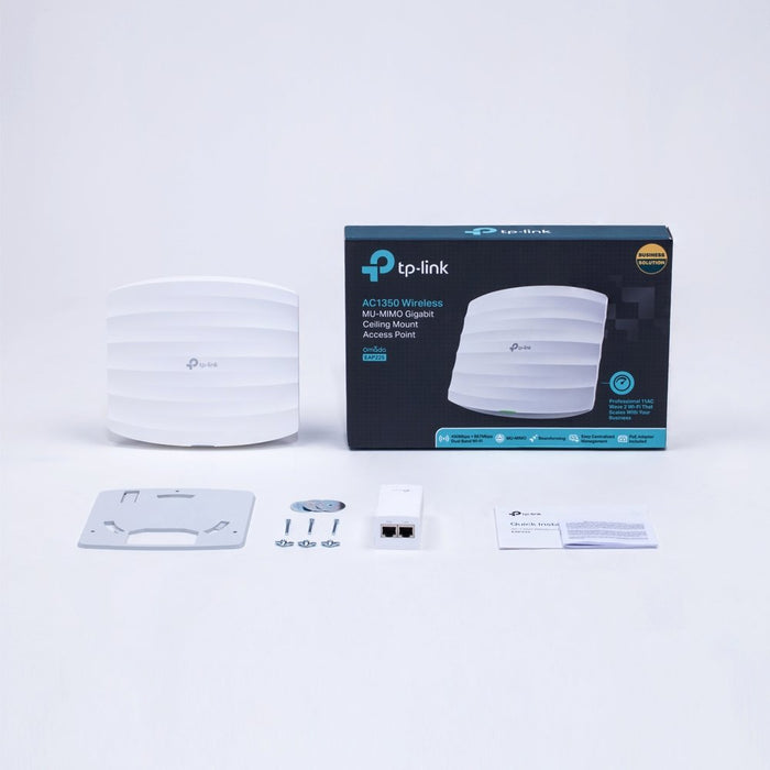 EAN 6935364096915 - TP-Link Omada EAP225 punto de acceso inalámbrico 1350 Mbit/s Blanco Energía sobre Ethernet (PoE) imagen 6