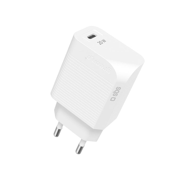 EAN 8018417415180 - SBS GRETR1CPD20W cargador de dispositivo móvil Universal Blanco Corriente alterna Carga rápida Interior imagen 2