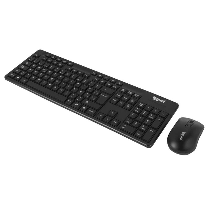 EAN 8435364319277 - iggual WMK-BUSINESS2 teclado Ratón incluido Oficina RF inalámbrico QWERTY Español Negro imagen 2