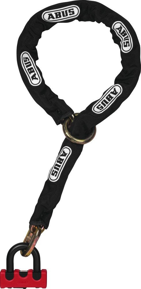 EAN 4003318597152 - ABUS 59715 candado para bicicleta Negro, Rojo 1200 mm Candado con cadena imagen 1