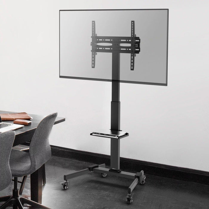 EAN 8059018365252 - Techly ICA-TR21L mueble y soporte para dispositivo multimedia Negro Panel plano Carro multimedia imagen 8