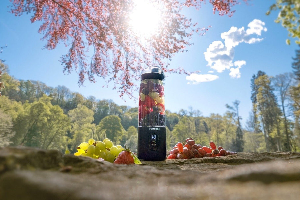 EAN 8595631065600 - Concept SM4001 licuadora 0,58 L Batidora de vaso portátil 315 W Negro, Acero inoxidable imagen 4