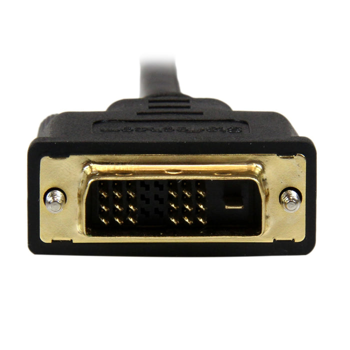 EAN 0065030853163 - StarTech.com HDDDVIMM1M adaptador de cable de vídeo Micro-HDMI Negro imagen 5