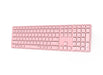 EAN 6940056121400 - Rapoo E9800M teclado Universal Bluetooth QWERTY Rosa imagen 4