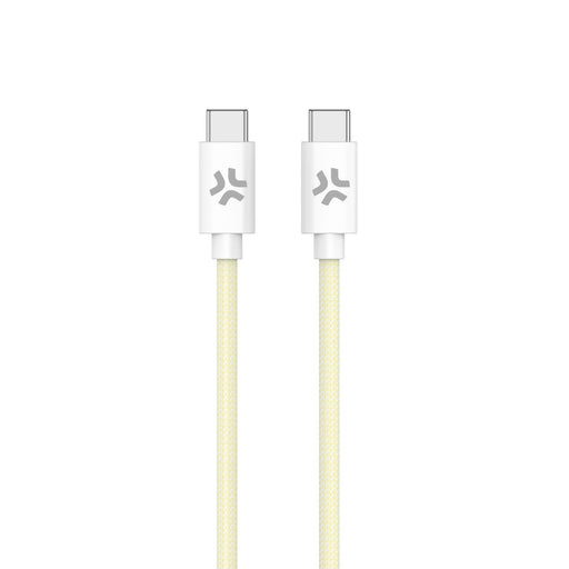 EAN 8021735207719 - Celly USBCUSBCCOTTYL cable USB 1,5 m USB C Blanco, Amarillo imagen 1