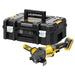 EAN 5035048734384 - DeWALT DCG418NT-XJ lijadora portátil Lijadora de banda Negro, Amarillo imagen 4