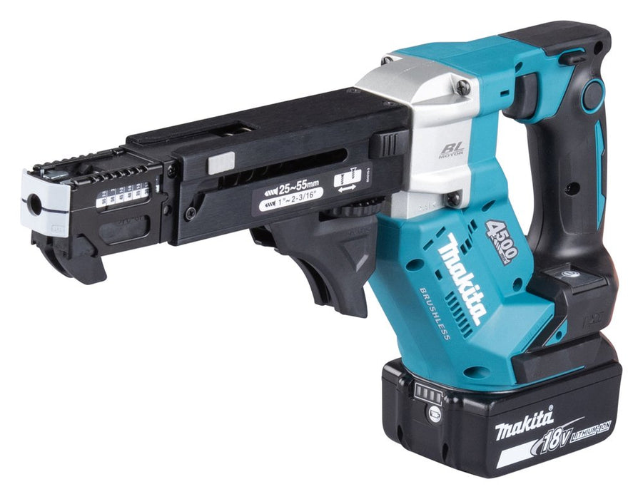 EAN 0197050003959 - Makita DFR552Z destornillador eléctrico y llave de impacto 4500 RPM Negro, Azul imagen 1