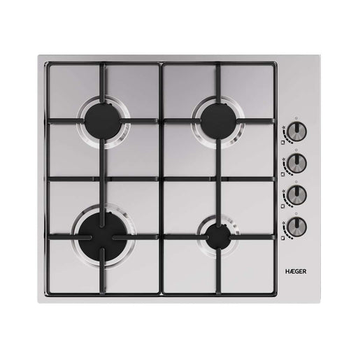EAN 5608475031953 - Haeger PG-4GI.008A hobs Acero inoxidable Integrado 60 cm Encimera de gas 4 zona(s) imagen 1