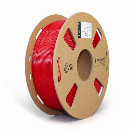 EAN 8716309090797 - Gembird 3DP-PETG1.75-01-R material de impresión 3d Polietileno tereftalato glico (PETG) Rojo 1,45 kg imagen 2