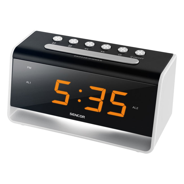 EAN 8590669208814 - Sencor SDC 4400 despertador Reloj despertador digital Negro, Plata imagen 1