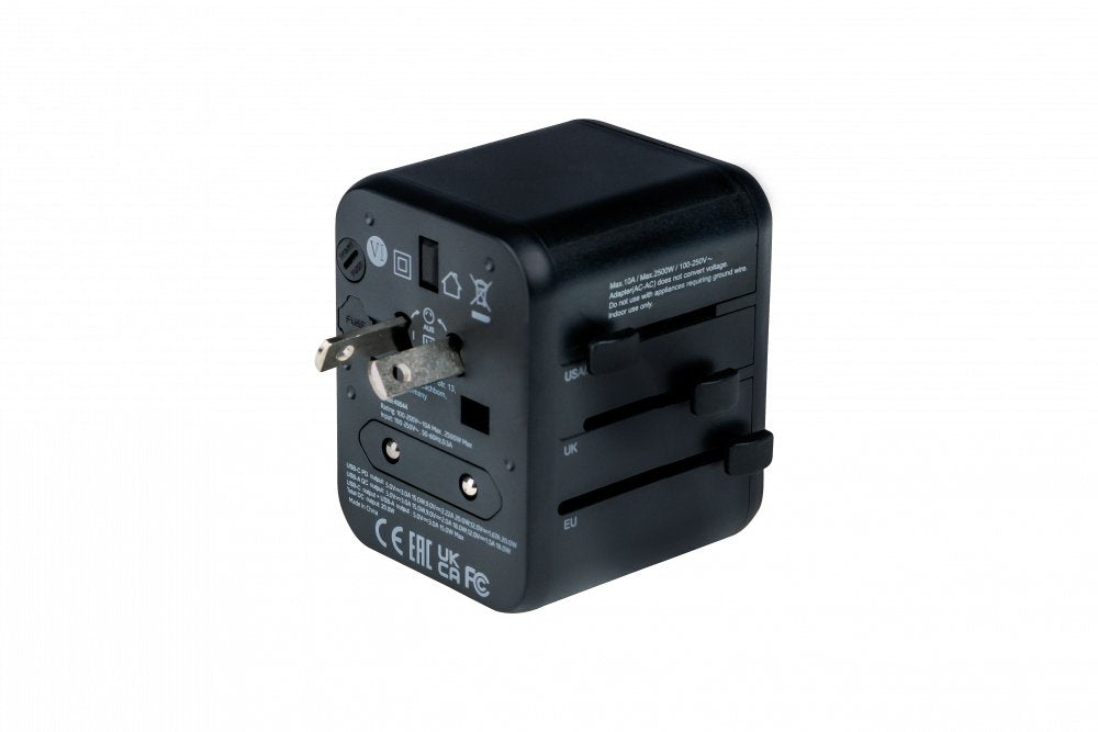 EAN 0023942495444 - Verbatim 49544 adaptador de enchufe eléctrico Universal Negro imagen 2