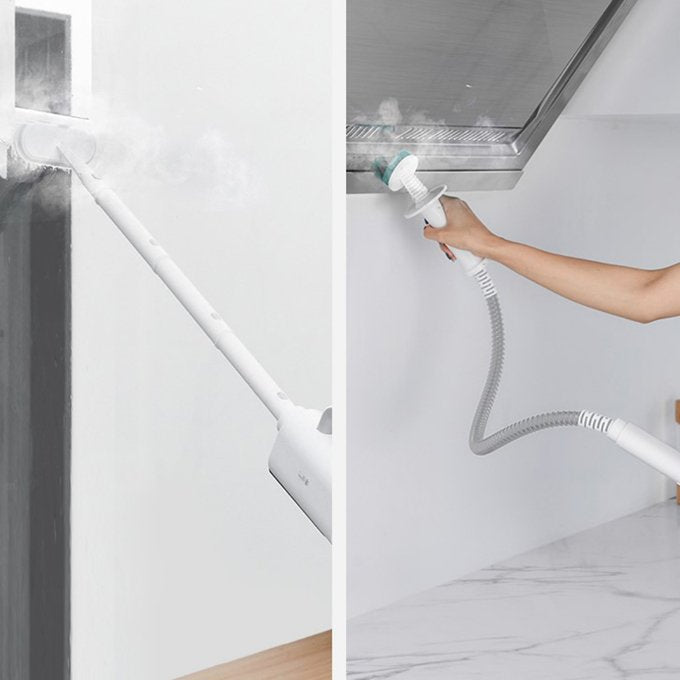 EAN 6955578033810 - Deerma ZQ610 limpiador a vapor Fregona a vapor 0,23 L 1600 W Rojo, Blanco imagen 4