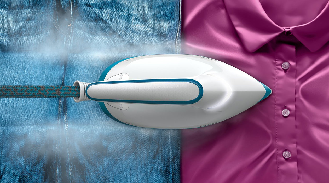 EAN 8720389015274 - Philips PSG6022/20 estación plancha al vapor 2400 W 1,8 L Suela SteamGlide Plus Azul, Blanco imagen 7