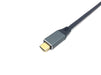 EAN 4015867228722 - Equip 133417 adaptador de cable de vídeo 3 m USB Tipo C HDMI tipo A (Estándar) Gris, Negro imagen 3