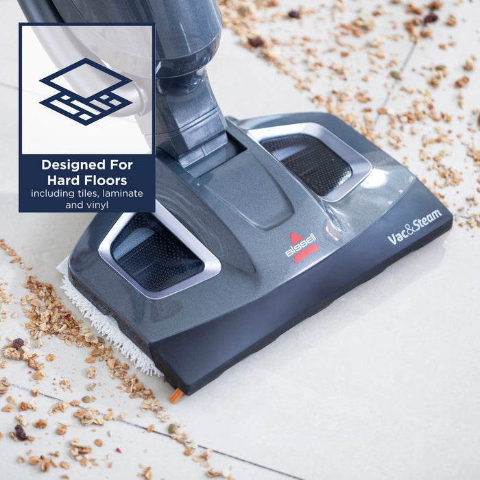 EAN 11120235340 - Bissell Vac & Steam Fregona a vapor 1,35 L 1600 W Azul, Titanio imagen 5