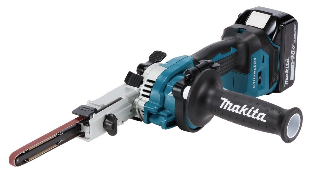 EAN 0088381728928 - Makita DBS180Z lijadora portátil Lijadora de detalles Negro, Azul imagen 1