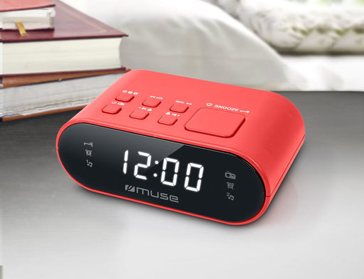 EAN 3700460206697 - Muse M-10 RED Reloj despertador digital Rojo imagen 2