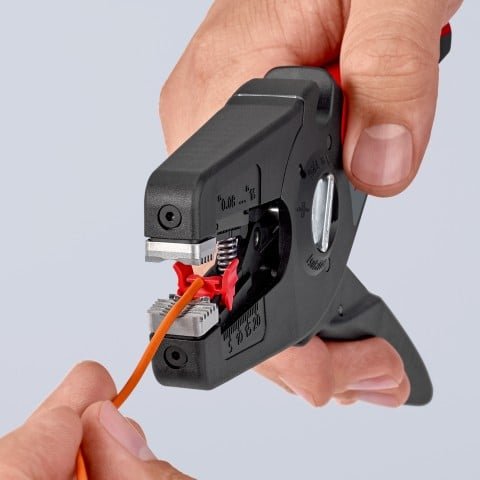 EAN 4003773085829 - Knipex PreciStrip16 pelacable Negro, Rojo imagen 7