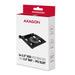EAN 8595247905512 - Axagon RHD-225 Halterahmen für 2x 2.5\" im 3.5\" PCI-Slot - schwarz Negro Metal imagen 10