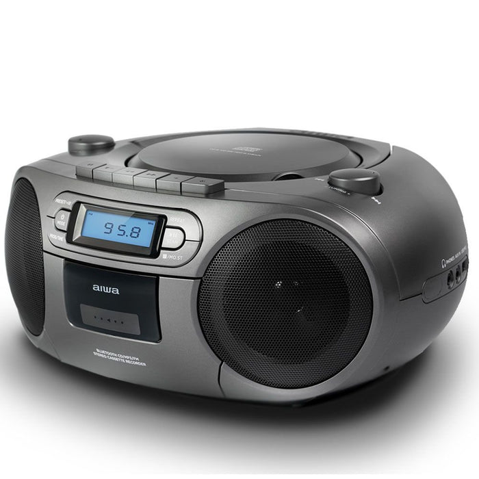 EAN 8435256897227 - Aiwa BBTC-550MG Reproductor de CD portátil Negro, Plata imagen 4