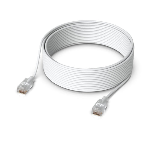 EAN 0810084695845 - Ubiquiti UACC-Cable-Patch-EL-15M-W cable de red Translúcido, Blanco Cat6 imagen 2