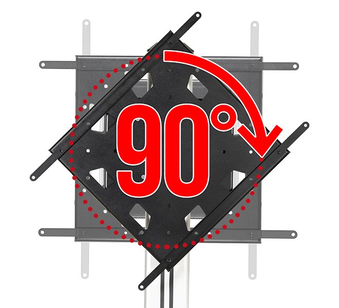 EAN 5019318301865 - B-Tech BT8566/WW soporte para pantalla de señalización 177,8 cm (70") Blanco imagen 2