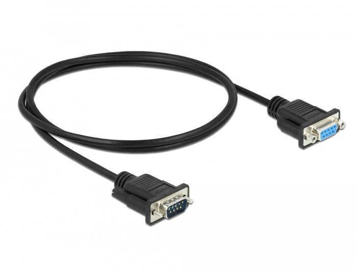 EAN 4043619866014 - DeLOCK 86601 cable de serie Negro RS-232 Sub-D9 imagen 2