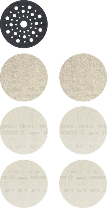 EAN 4053423257533 - Bosch 0 615 A50 04H lijadora portátil Lijadora rotorbital 10000 RPM Negro, Azul imagen 3