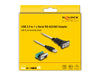 EAN 4043619634651 - DeLOCK 63465 cable de serie Negro, Transparente USB tipo A DB-9 imagen 4