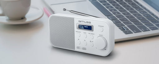 EAN 3700460207687 - Muse M-109 DBW radio Portátil Blanco imagen 2