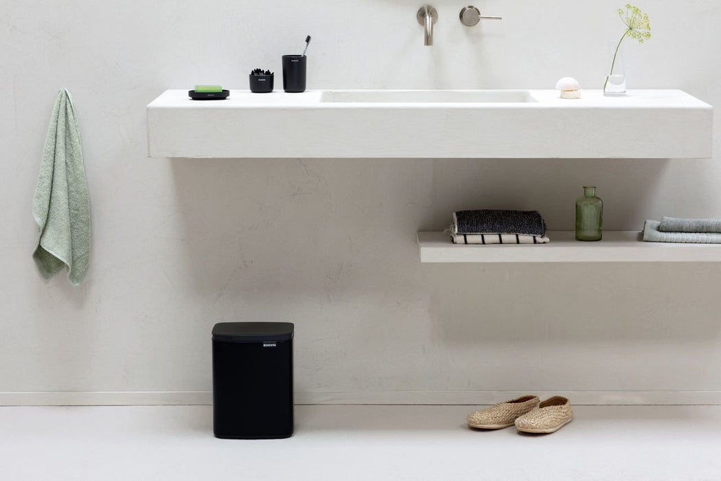 EAN 8710755222900 - Brabantia Bo Waste Bin 7 L Rectangular Acero Negro imagen 4