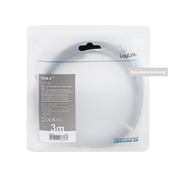 EAN 4052792068856 - LogiLink CU0183 cable USB USB 2.0 2 m USB C Negro, Plata imagen 5