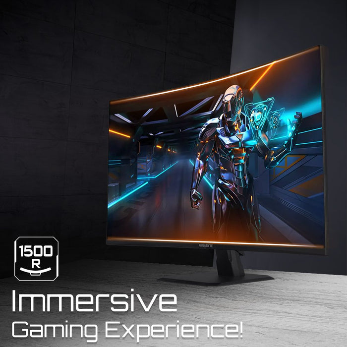 EAN 4719331854126 - GIGABYTE GS32QC pantalla para PC 80 cm (31.5") 2560 x 1440 Pixeles Quad HD LCD Negro imagen 8