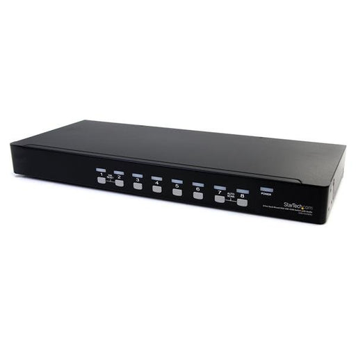EAN 0065030837248 - StarTech.com SV831DUSBAU interruptor KVM Montaje en rack Negro imagen 1