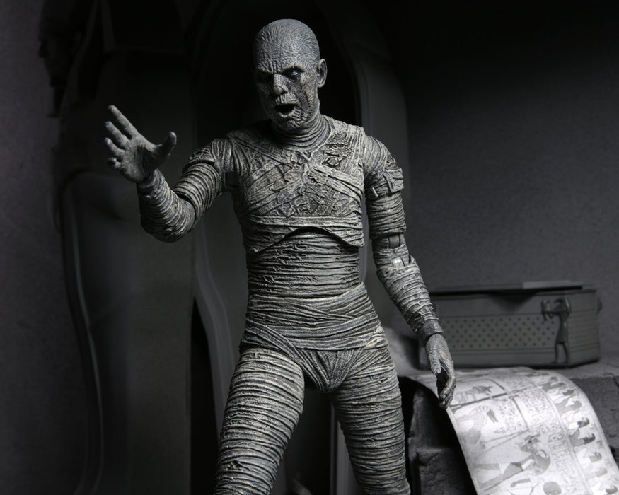 EAN 0634482048122 - NECA Ultimate Mummy (Black & White) imagen 15