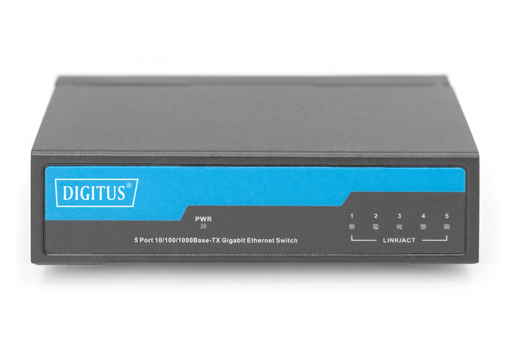 EAN 4016032492900 - Digitus DN-80202-1 switch No administrado Gigabit Ethernet (10/100/1000) Negro imagen 3