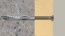 EAN 4048962480894 - Fischer 568110 tornillo de anclaje y taco 25 pieza(s) Anclaje de expansión 80 mm imagen 6