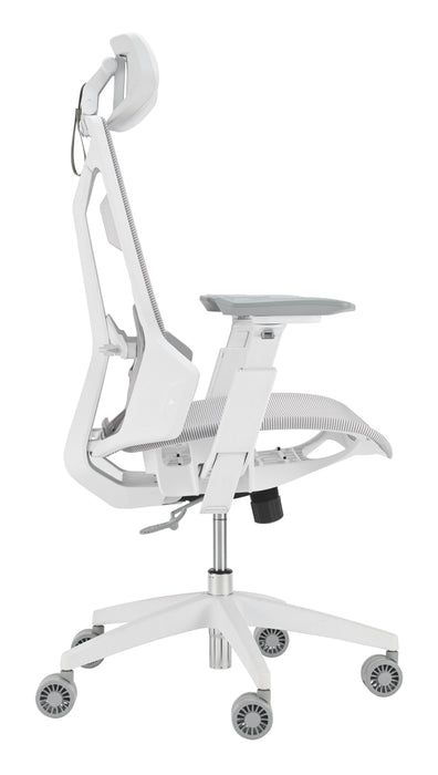 EAN 4711387920183 - ASUS ROG Destrier Ergo Core White Silla para videojuegos de PC Asiento de malla Blanco imagen 4