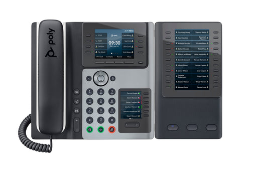 EAN 0197497341416 - Poly Edge E400 IP Phone and PoE-enabled teléfono IP Negro 8 líneas IPS imagen 1