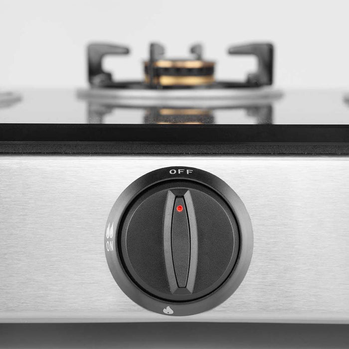 EAN 8435568400702 - Orbegozo FO 3520 hobs Negro, Acero inoxidable Encimera Encimera de gas 3 zona(s) imagen 3